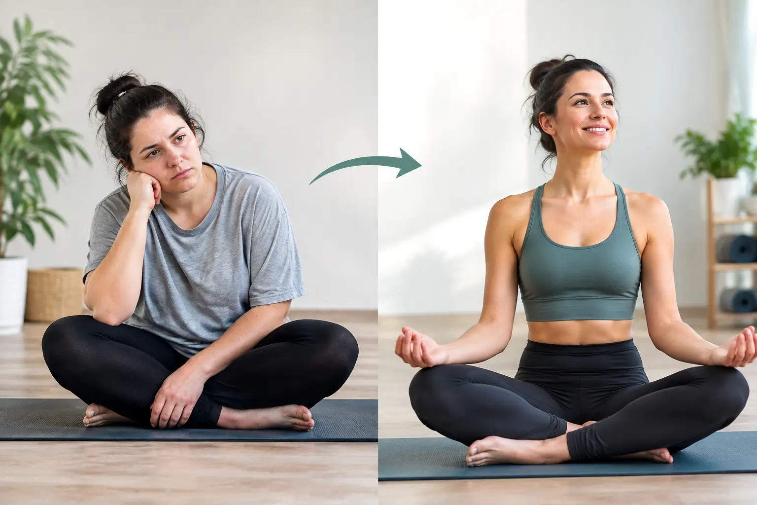 Yoga Challenge Transformation Story: What Changes
